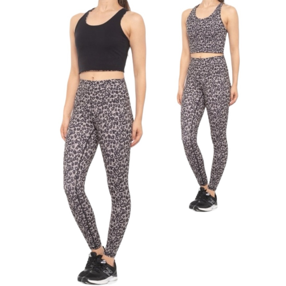 RBX Reversible Cropped Sports Bra Leggings and Headband Gift Set NEW!